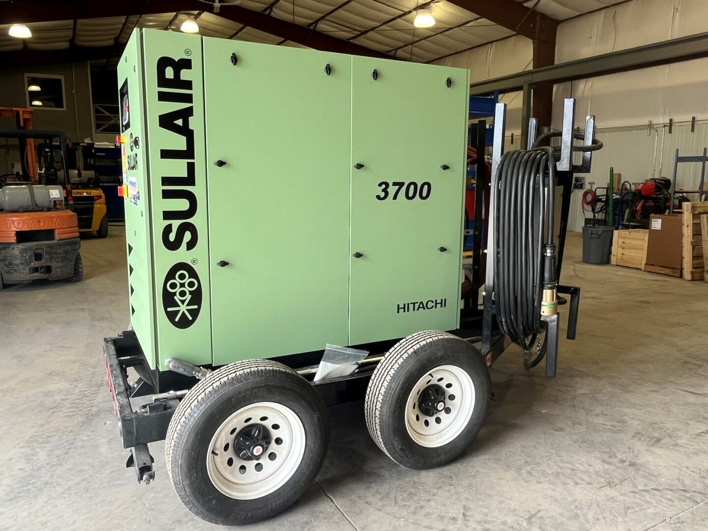 Sullair 3700 Air compressor modification