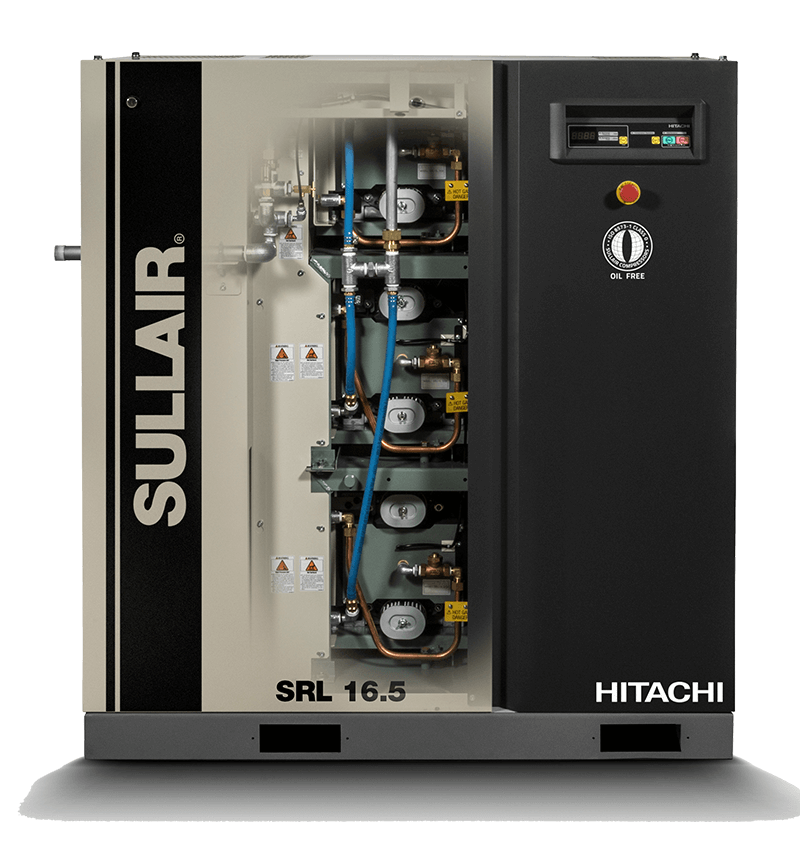 SRL16.5_Hitachi oil free Sullair Air Compressor